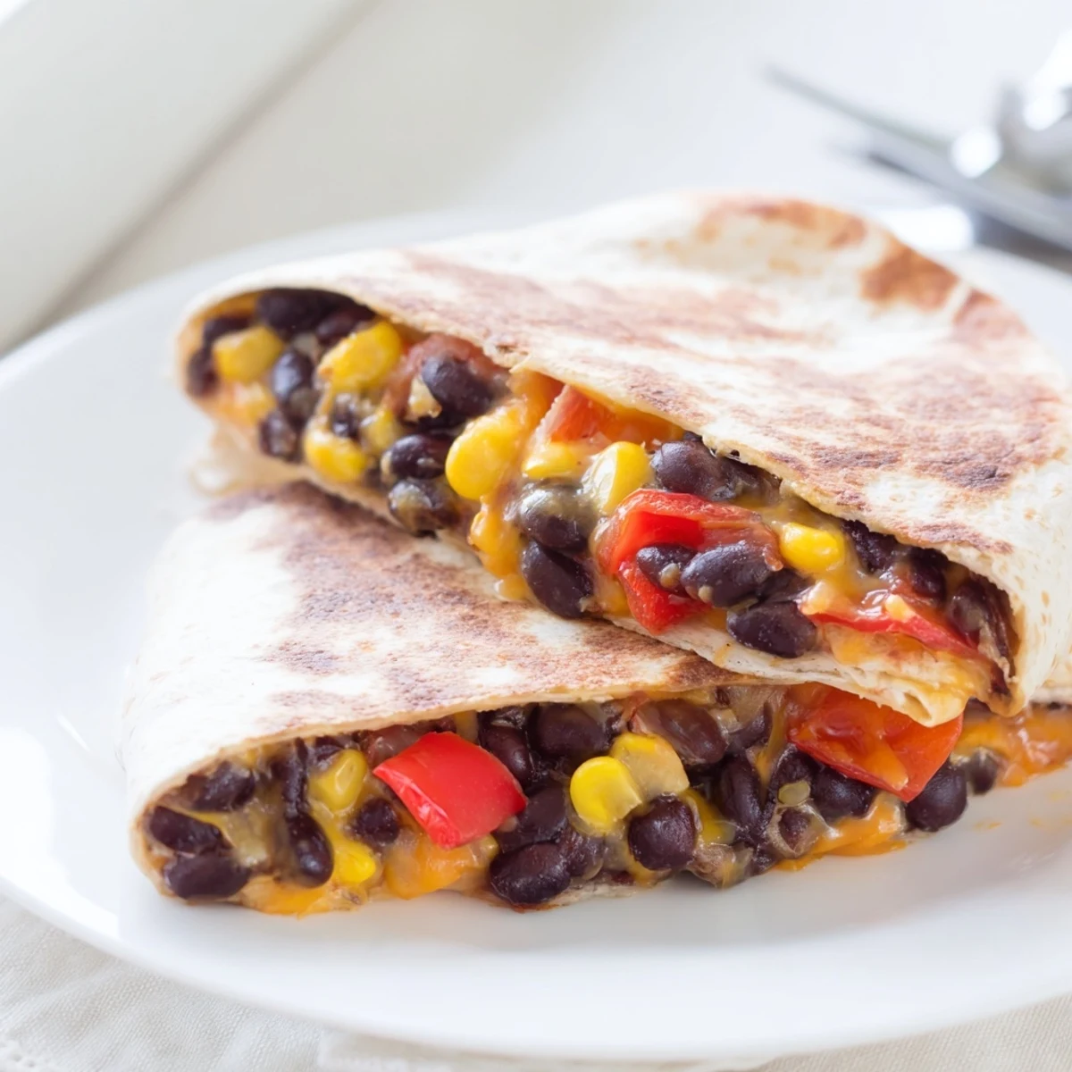 Imagine this: a cheesy, baked tortilla wrap hack, offering a satisfying and easy Tex-Mex meal.