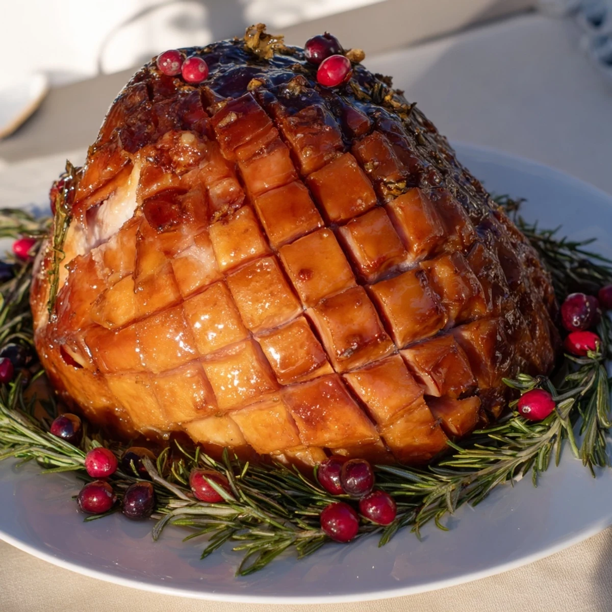This gorgeous Glazed Ham Board features a glistening ham centerpiece surrounded by flavorful sides.