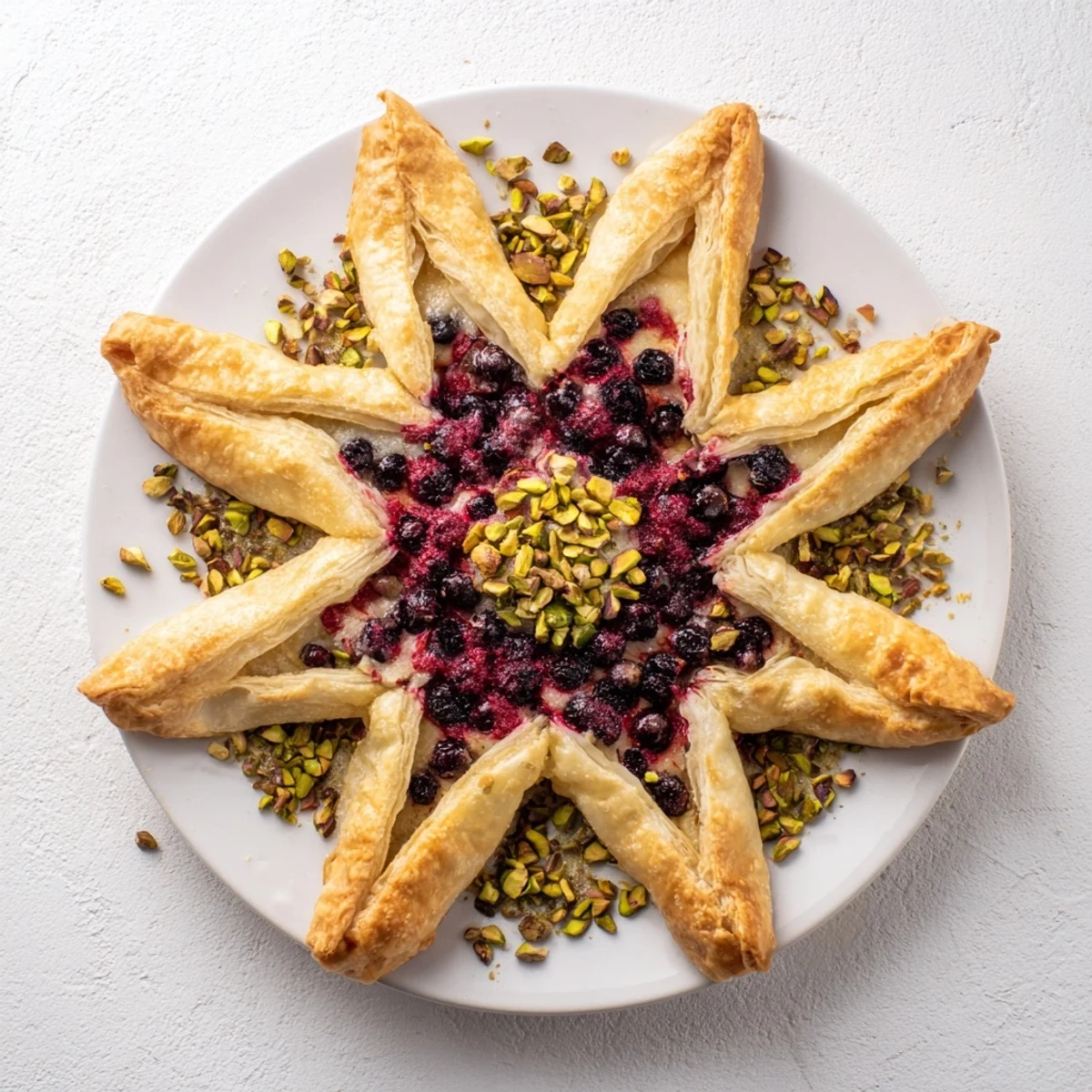 Mouthwatering Cranberry Christmas Star, a festive baked appetizer with a creamy cheese filling and sweet cranberries.