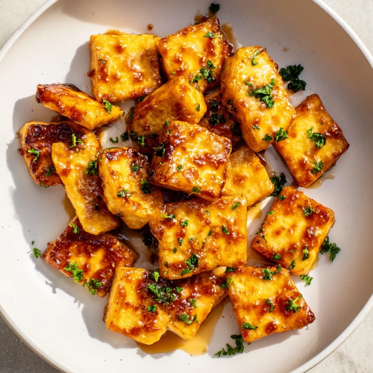Golden and crispy Hot Honey Halloumi, drizzled with spicy honey, ready to tantalize your taste buds.