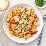 Zesty Cajun Garlic Parmesan Tortellini