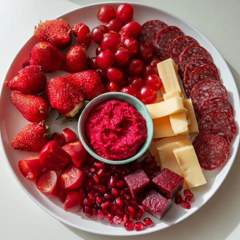 A feast for the eyes, the Nutcracker Suite Board presents vibrant appetizers.