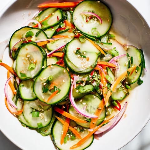 Cucumber Salad Remix Asian