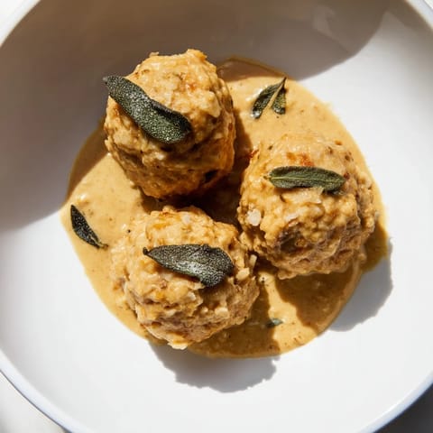 Easy Turkey Meatballs Pumpkin Sage