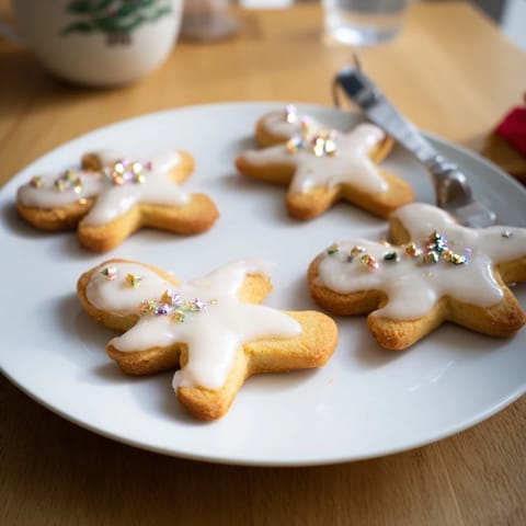 Delicate buttery Christmas cookies
