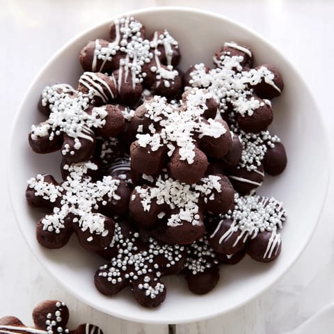 Winter Snowflake Platter