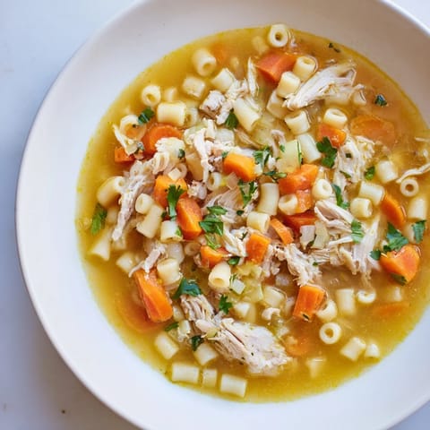 Chicken Ditalini Flu Fighter