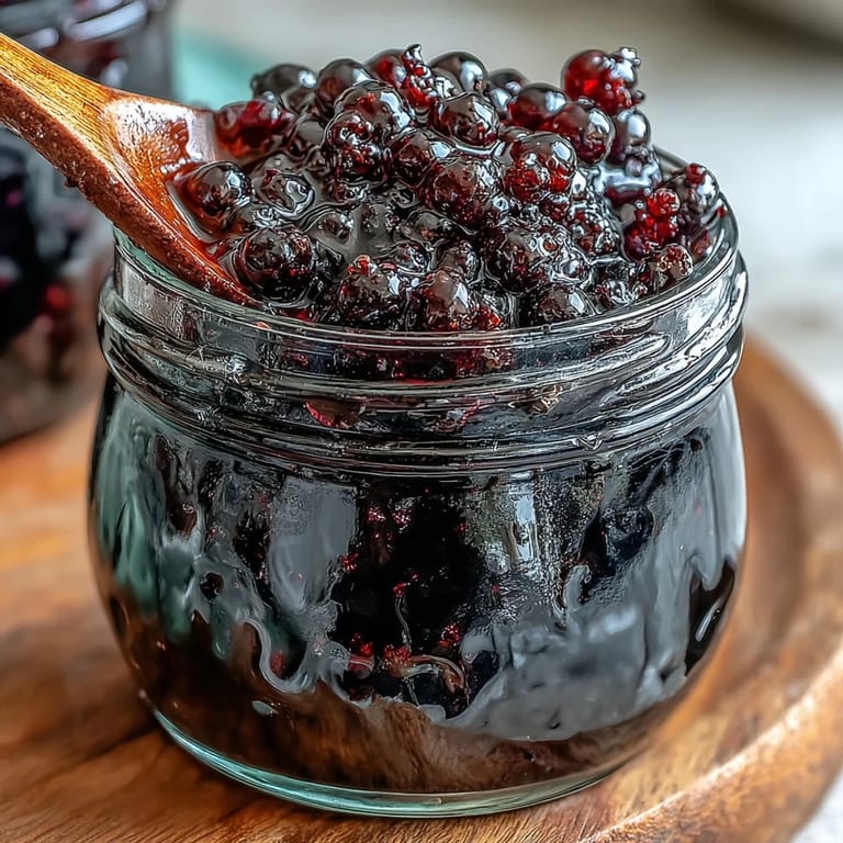 Final strained Crème de Cassis fills a crystal decanter, ready to sip neat or mix into Kir Royale.