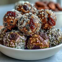 Wholesome oat and honey energy balls with sunflower seeds, perfect for nut-free snacking on the go.