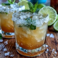 Vibrant Cinco de Mayo Margarita Mocktail with salted lime rim and fresh citrus slices, perfect for festive gatherings.